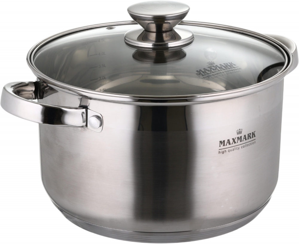 Кастрюля с крышкой Maxmark 4 л 22 см MK-3704