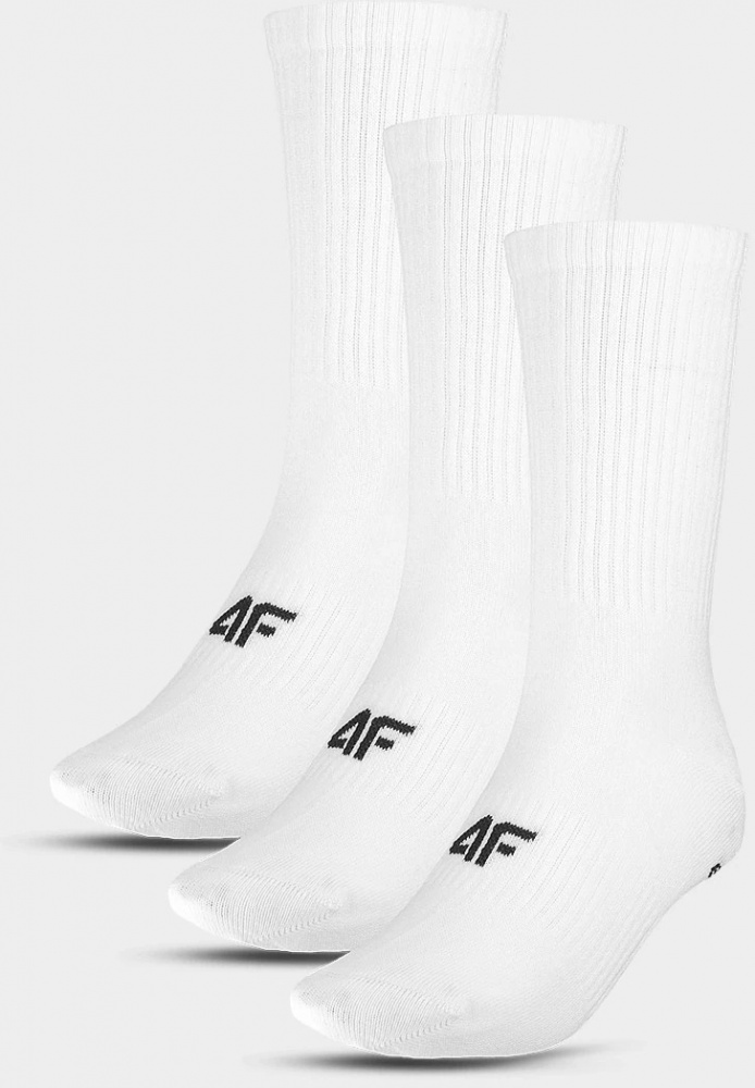Носки 4F SOCKS CAS F279 (3PACK) 4FWMM00USOCF279-10S р.35-38 белый