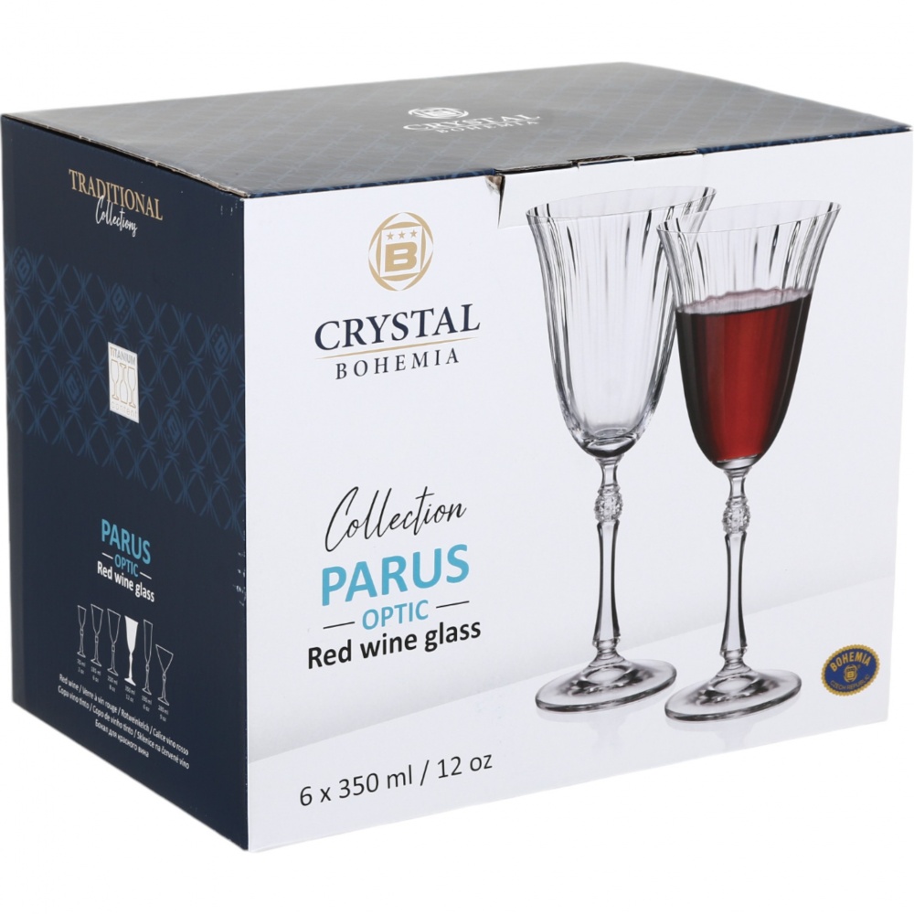 Набор бокалов для вина Bohemia Parus 350 мл 6 шт.
