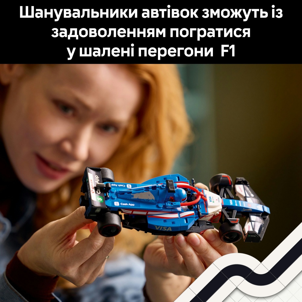 Конструктор LEGO Speed Champions Автомобиль для гонки F1® Visa Cash RB VCARB 01 77246