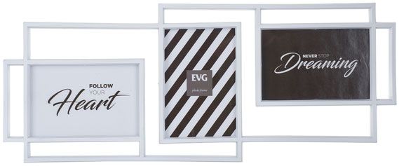 Коллаж EVG FRESH 8094 WHITE GOLLAGE 3 10x15 см белый 