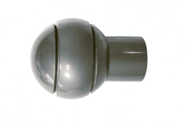 Наконечник ОМіС Шар d16 мм античне срібло 2 шт. 