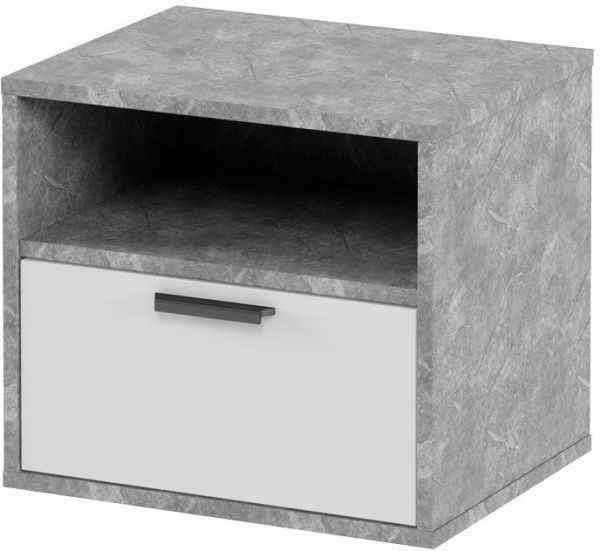 Тумба приліжкова Aqua Rodos Hennessy сірий 