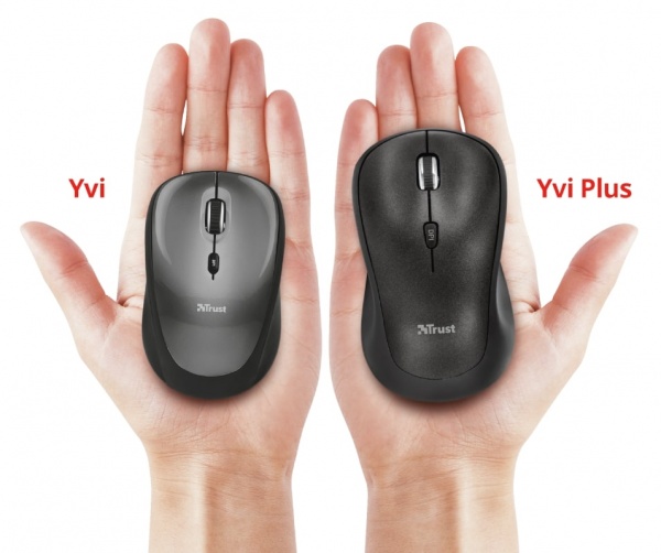 Мишка Trust Yvi plus wireless mouse black 