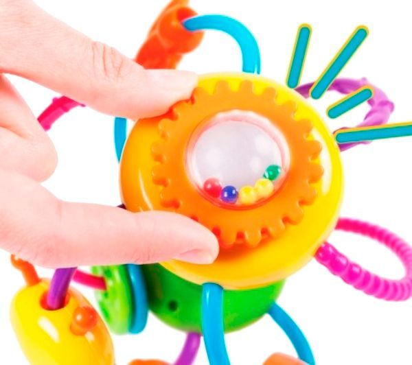 Развивающая игрушка Bebelino лабиринт с бусины Гусеница 58138