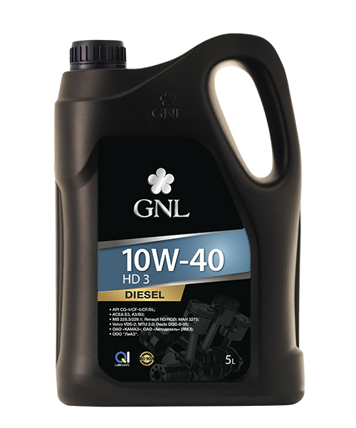 Моторное масло GNL HD 3 API CG-4/SL 10W-40 5 л (60289005)