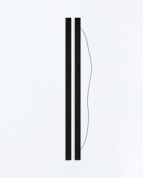 Набір планок дерев'яних 60 см чорний 4 шт. 1DEA.me 