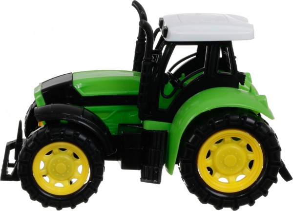 Игровой набор Shantou х6 шт. фермерский трактор с прицепом и фигурками зеленый JY238797