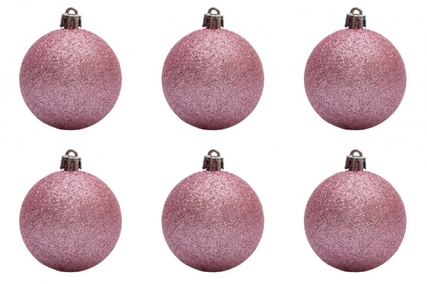 Набор елочных шаров Девилон 251598 d60 мм 6 шт./уп. 