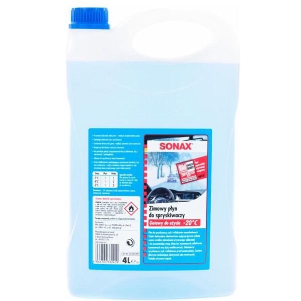 Омыватель стекла Sonax Xtreme NanoPro -20°С 4 л