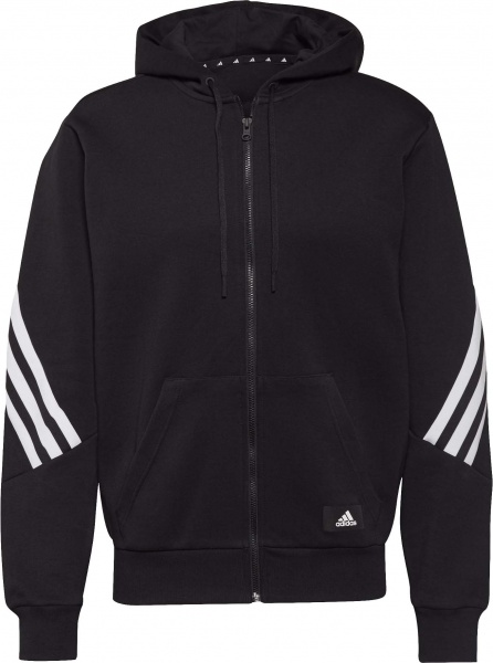 Джемпер Adidas M FI 3S FZ GR4086 р. S черный