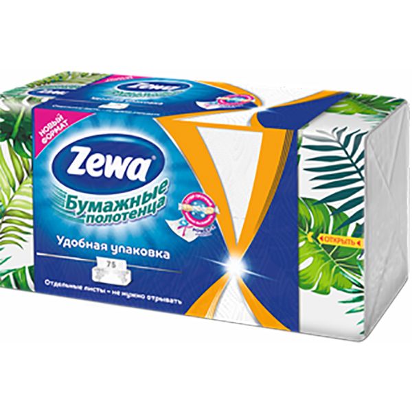 Паперові рушники Zewa Wisch&Weg Home collection двошаровий 75 шт.