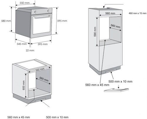 Духова шафа Candy FCP 502 X