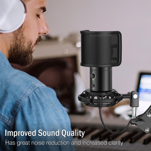 Мікрофон FIFINE T683 Black