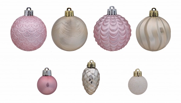 Набір ялинкових іграшок GIF2923 MIX d 3 мм 36 шт./уп.