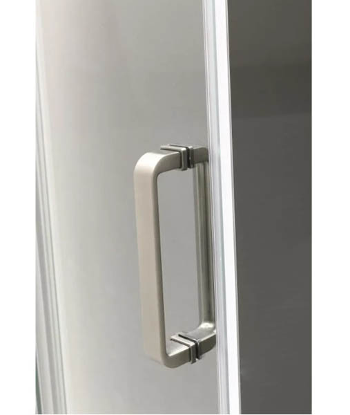 Душевое ограждение EGO полукруглое раздвижное LEX GREY 90х90х200 см NAA2142