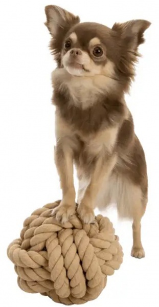 Игрушка Trixie для собак Мяч BE NORDIC канат d=13 см 32630