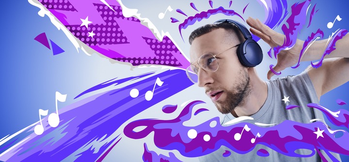 Навушники бездротові Panasonic RB-HF630B blue (RB-HF630BG-A)