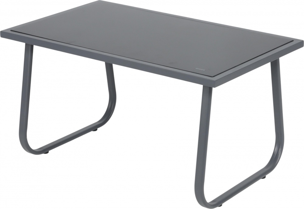 Комплект металевих меблів Indigo Амелі стіл + 2-х місна софа + 2 крісла графіт