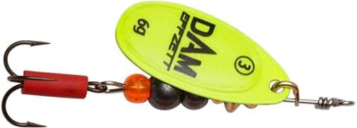Блесна DAM Effzett Fluo 6 г yellow