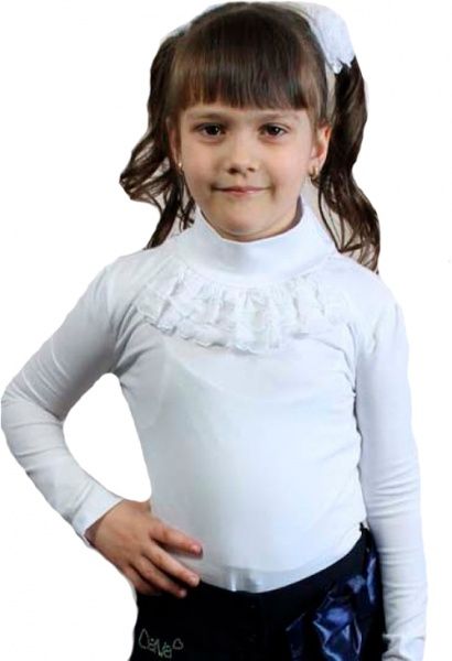 Кофта DaNa-kids праздничный БТД-9 р.140 белый 