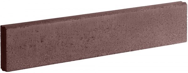 Поребрик 60x1000x200 мм коричневый Моноліт-Брук 