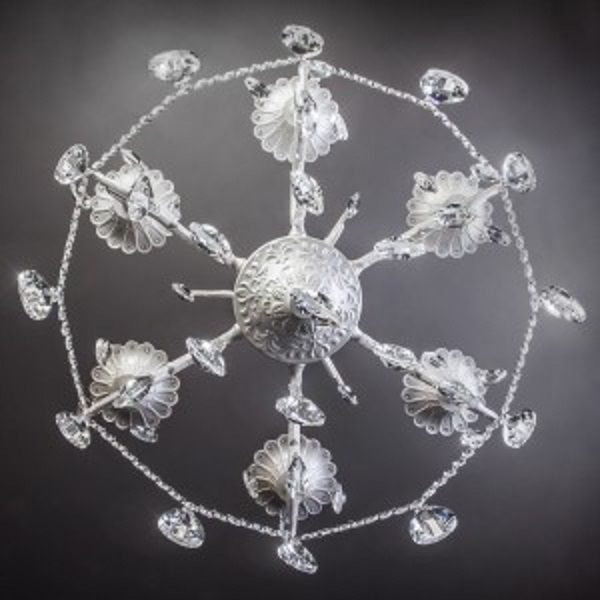 Люстра підвісна Strotskis Tivoli 6x60 Вт E14 білий 294/6 