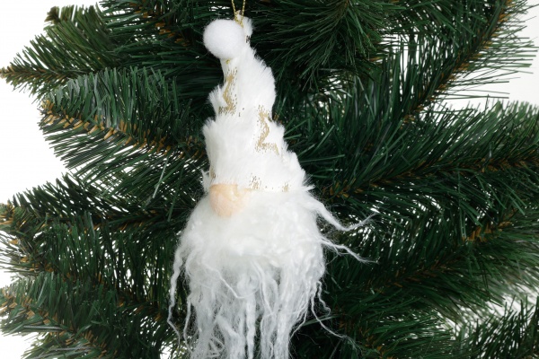 Декоративна підвіска Shunda гном 10 см золотий SDT2028710W