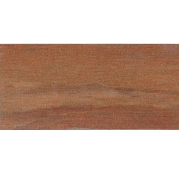 Плитка Карпатская керамика Наяда сатин коричневая 200x500 мм