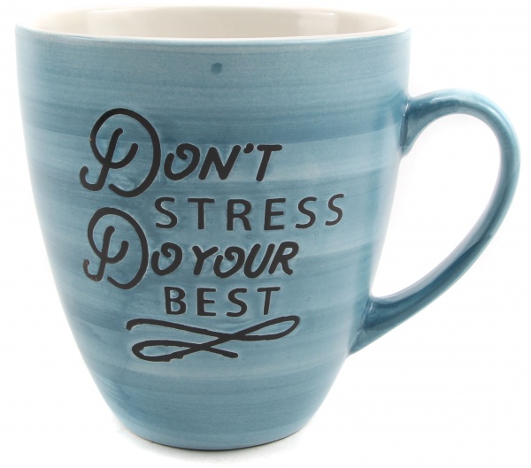 Чашка Do Your Best Blue 920 мл Bella Vita