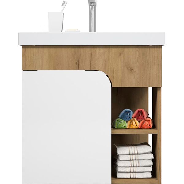 Тумба Water House Оника 60 см дуб крафт золотой под умывальник Амальфи 60