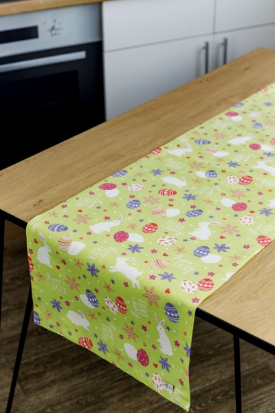 Дорожка (раннер) Писанка зеленая 40x140 см зеленый 