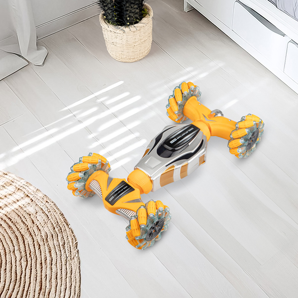 Машинка на радиоуправлении OTAMANKO 4х4 Twist&Drift желтая 532.01.43