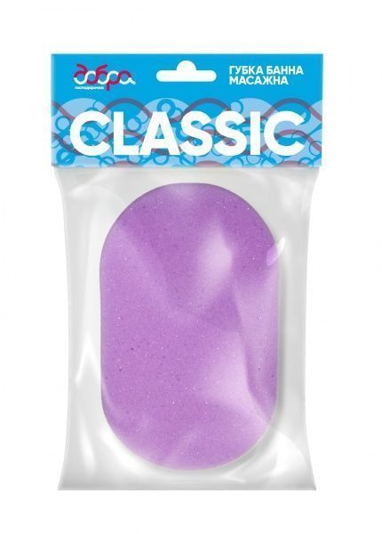 Мочалка Добра господарочка классик фиолетовая 