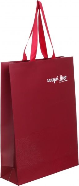 Пакет подарочный Деко лента 440х320х110 мм