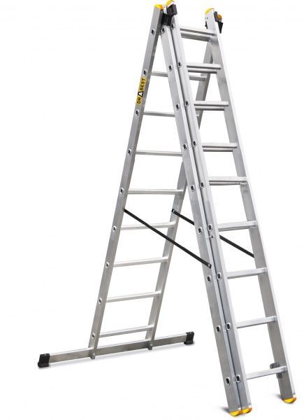 Драбина 3-секційна універсальна Drabest PRO 3х9 (DW3/9-150) 