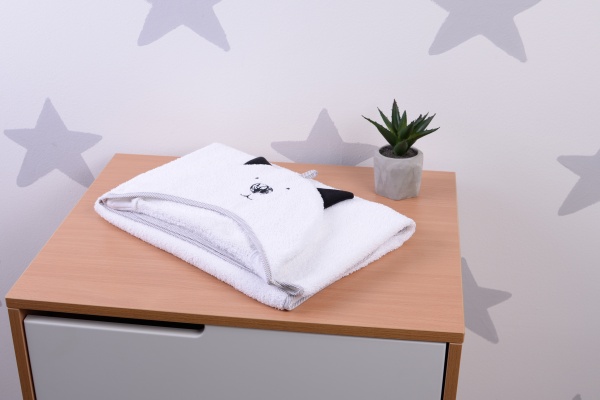 Пеленка после купания Baby Veres Cat 80x120 см белый 190.05 