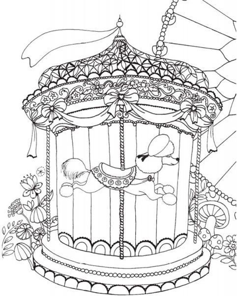 Книга-раскраска Лулу Майо «Раскраска-антистресс. Почти миллион собак» 978-966-976-326-6