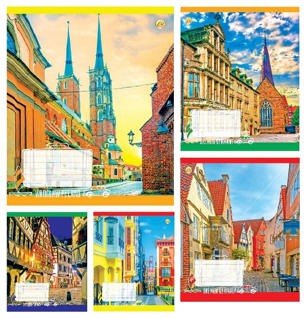 Зошит шкільний 36аркушів клітинка