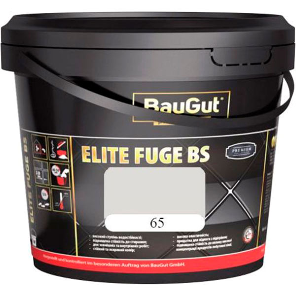 Фуга BauGut Elite BS 65 2 кг білий
