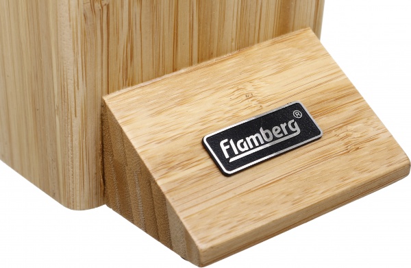 Набор ножей на подставке Simple 6 предметов Flamberg