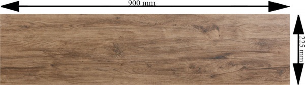 Плитка Allore Group Tavolina Brown F PR R Mat 22,5x90 