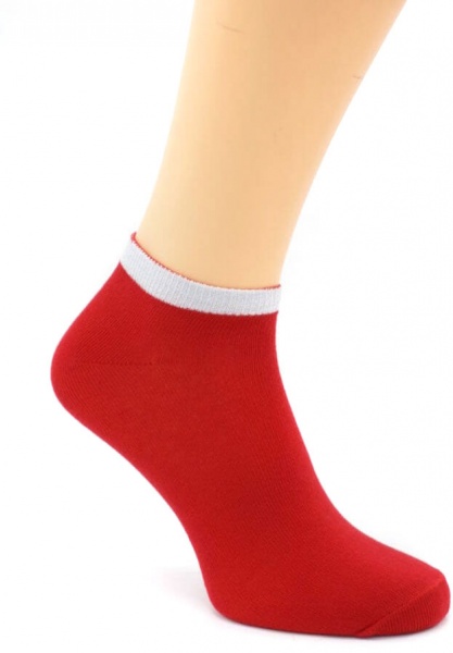 Носки с люрексом 7 см 4210716025 р.38-40 красный 1 шт.
