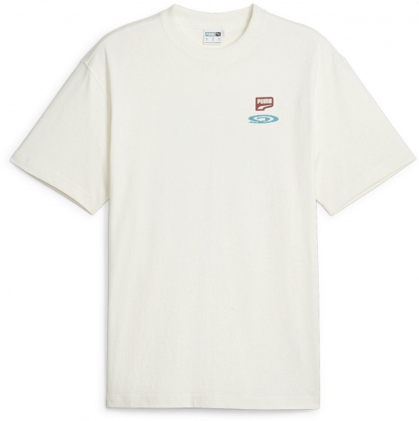 Футболка Puma Downtown Graphic Tee 62298465 р.XL бежевий