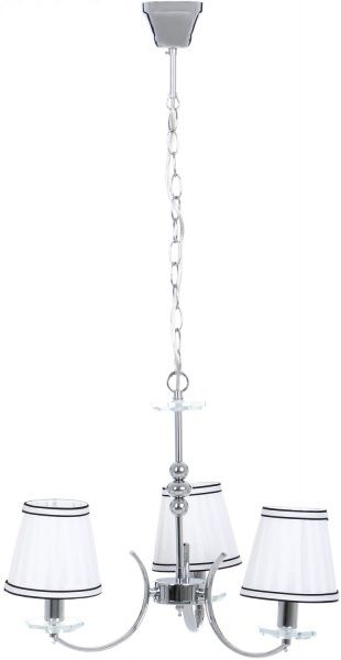 Люстра 3x60 Вт E14 хром 69032-3