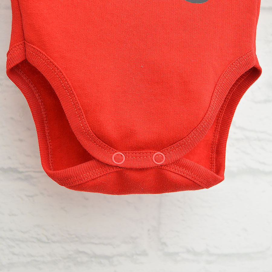 Боди детское унисекс Blanka Санта р.62-68 красный 110895