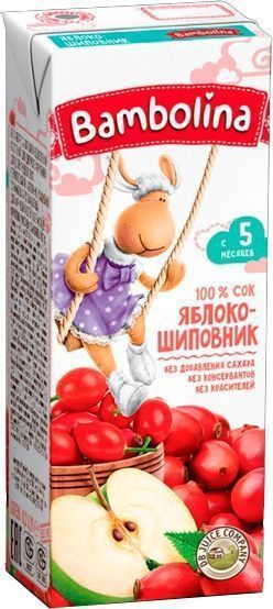 Сік Bambolina яблуко-шипшина