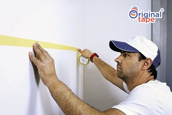 Стрічка малярна ORIGINAL TAPE жовта 38 мм 20 м