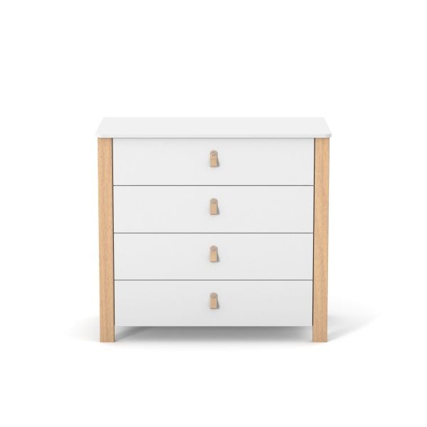 Комод Veres під пеленатор Монако 900 біло-буковий 33.2.35.2.15 