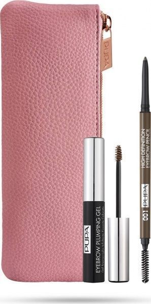 Набор для моделирования бровей Pupa Beautiful Brow Kit Eyebrow Definition 001 Brown